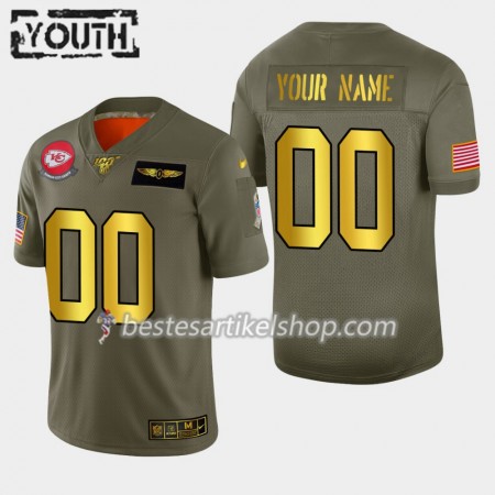 Kinder Kansas City Chiefs Trikot Nike 2019 Salute to Service - Personalisiert